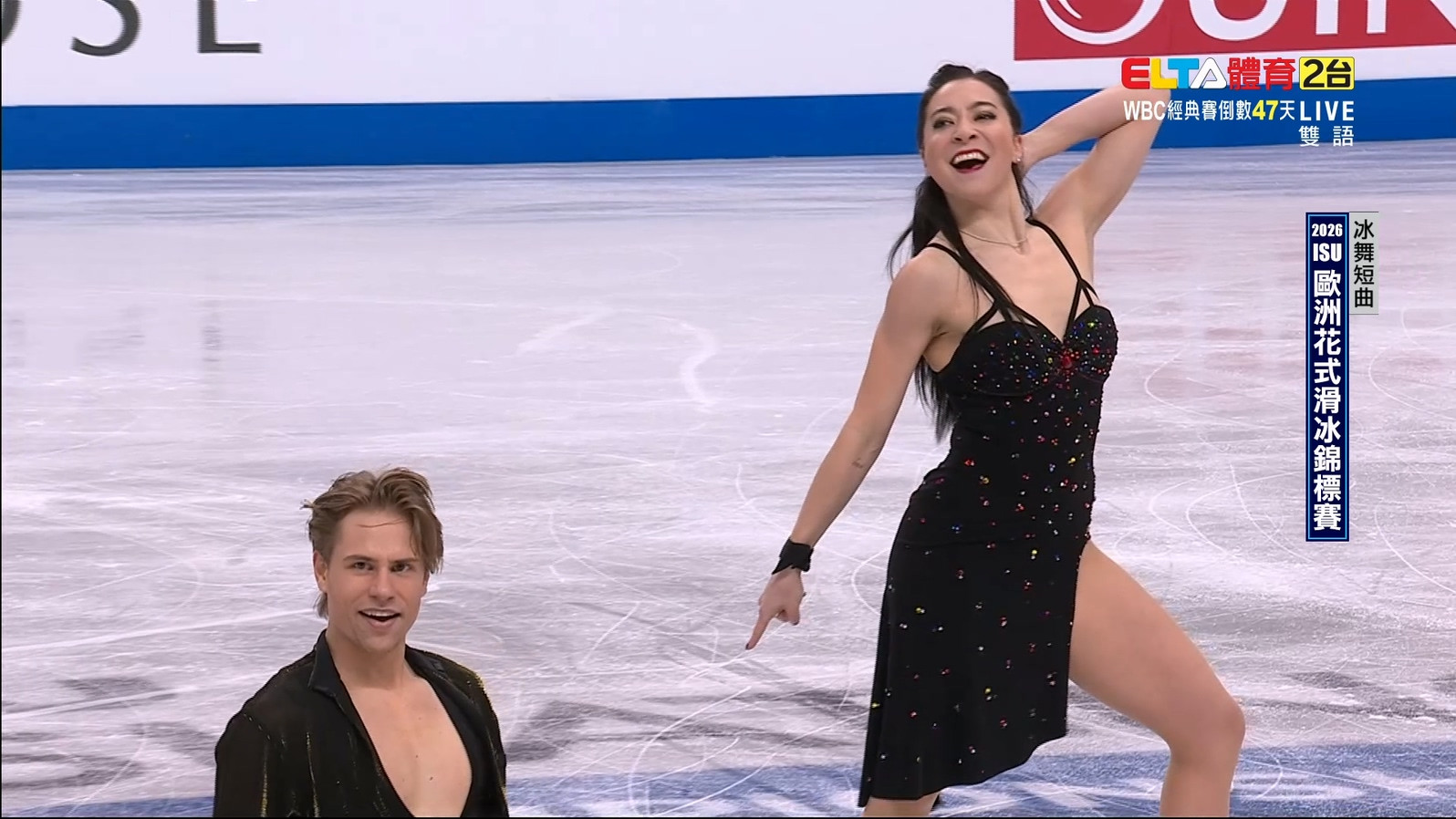 1/16 ISU歐洲花式滑冰錦標賽 冰舞短曲 (第3組開始)