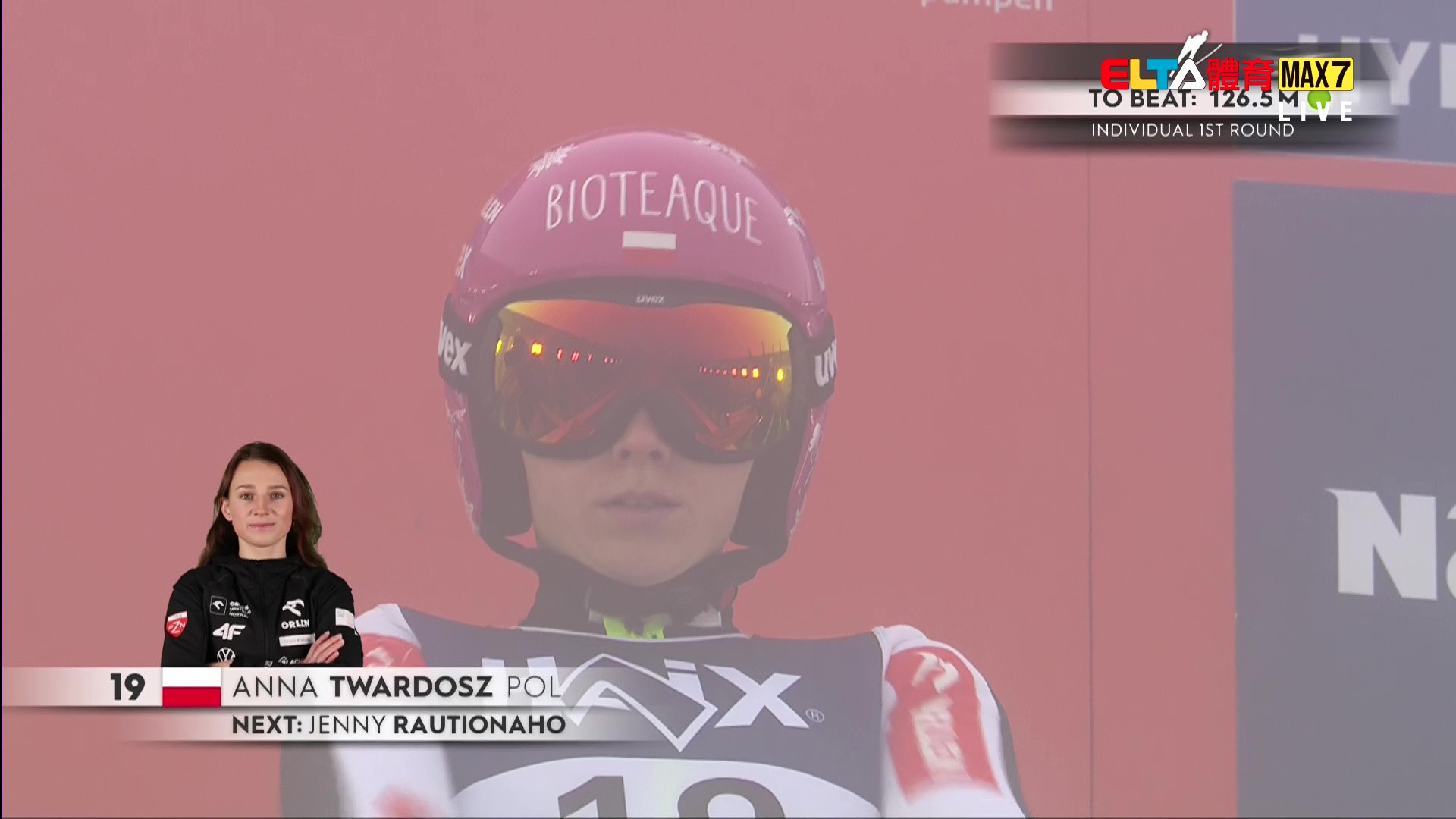 3/14 FIS跳台滑雪世界盃 挪威站 女子個人大跳台滑雪(原音)