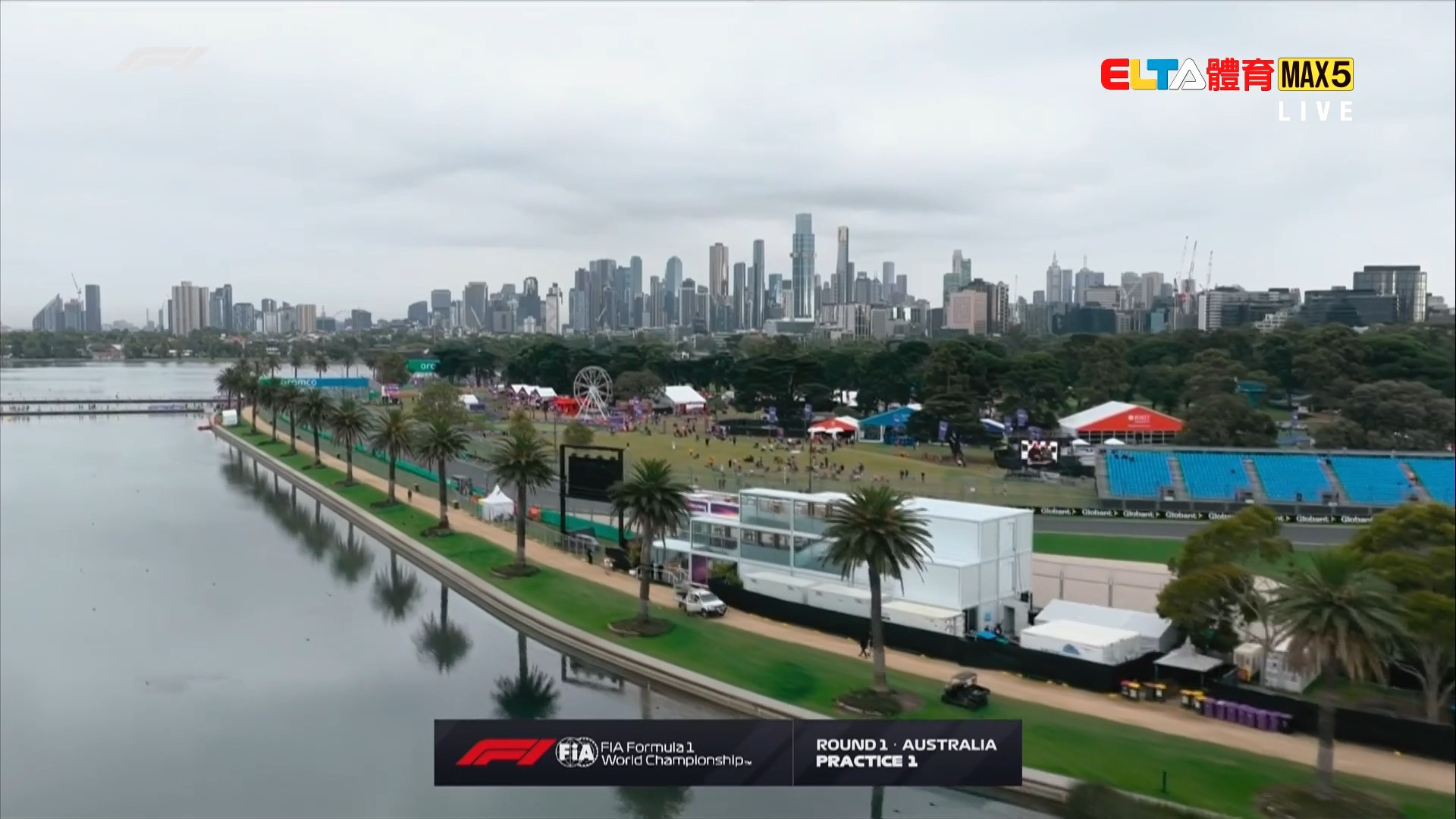 3/6 F1 澳大利亞站 第1節自由練習 (英文講評原音)