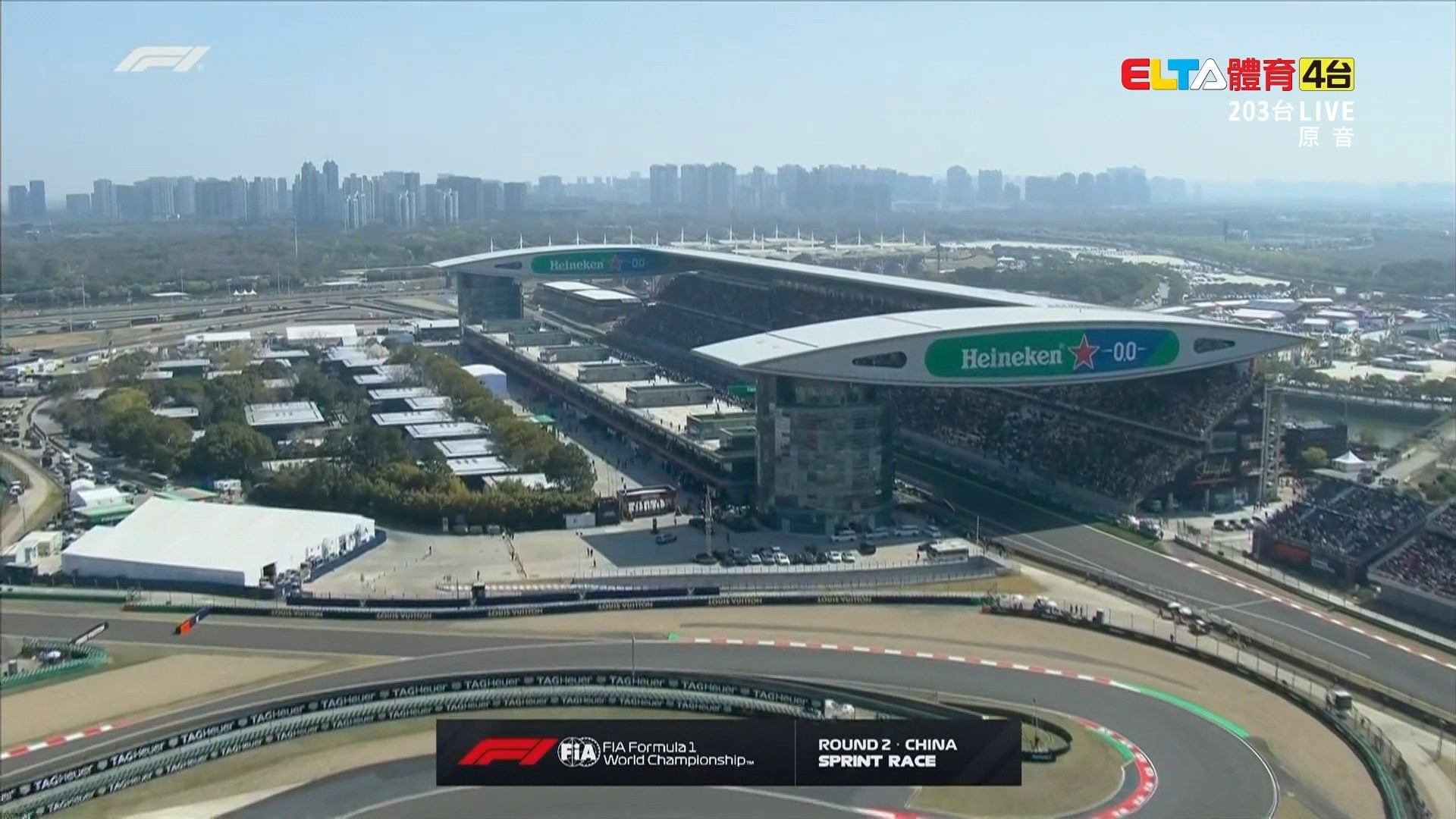 3/14 F1 中國站 衝刺賽 (英文講評原音)