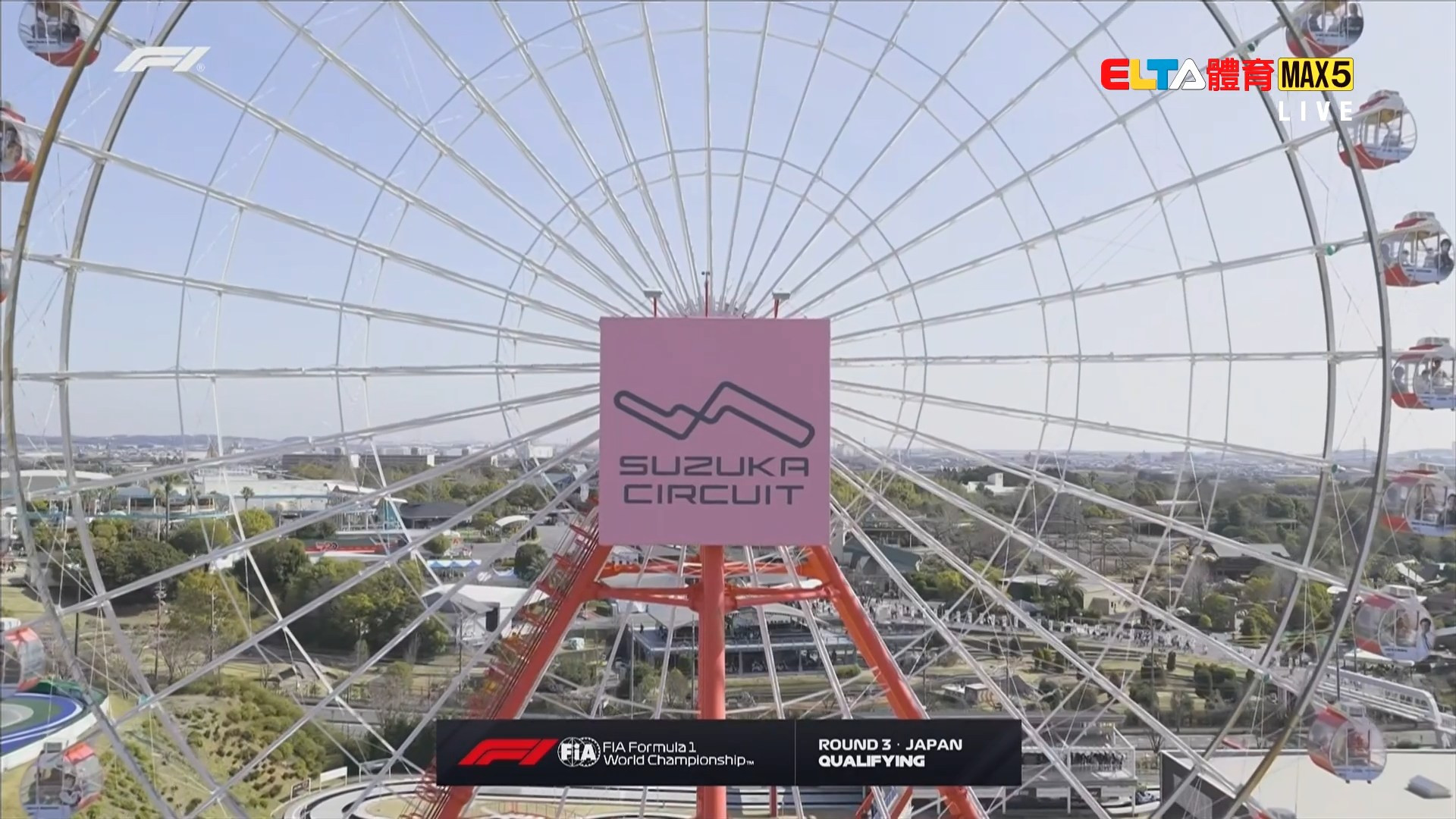 3/28 F1 日本站 排位賽 (英文解說原音)