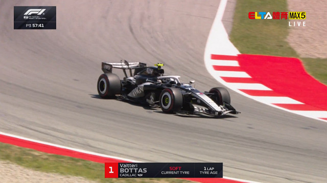6/13 F1 加泰隆尼亞站 第3節自由練習 (英文解說原音)
