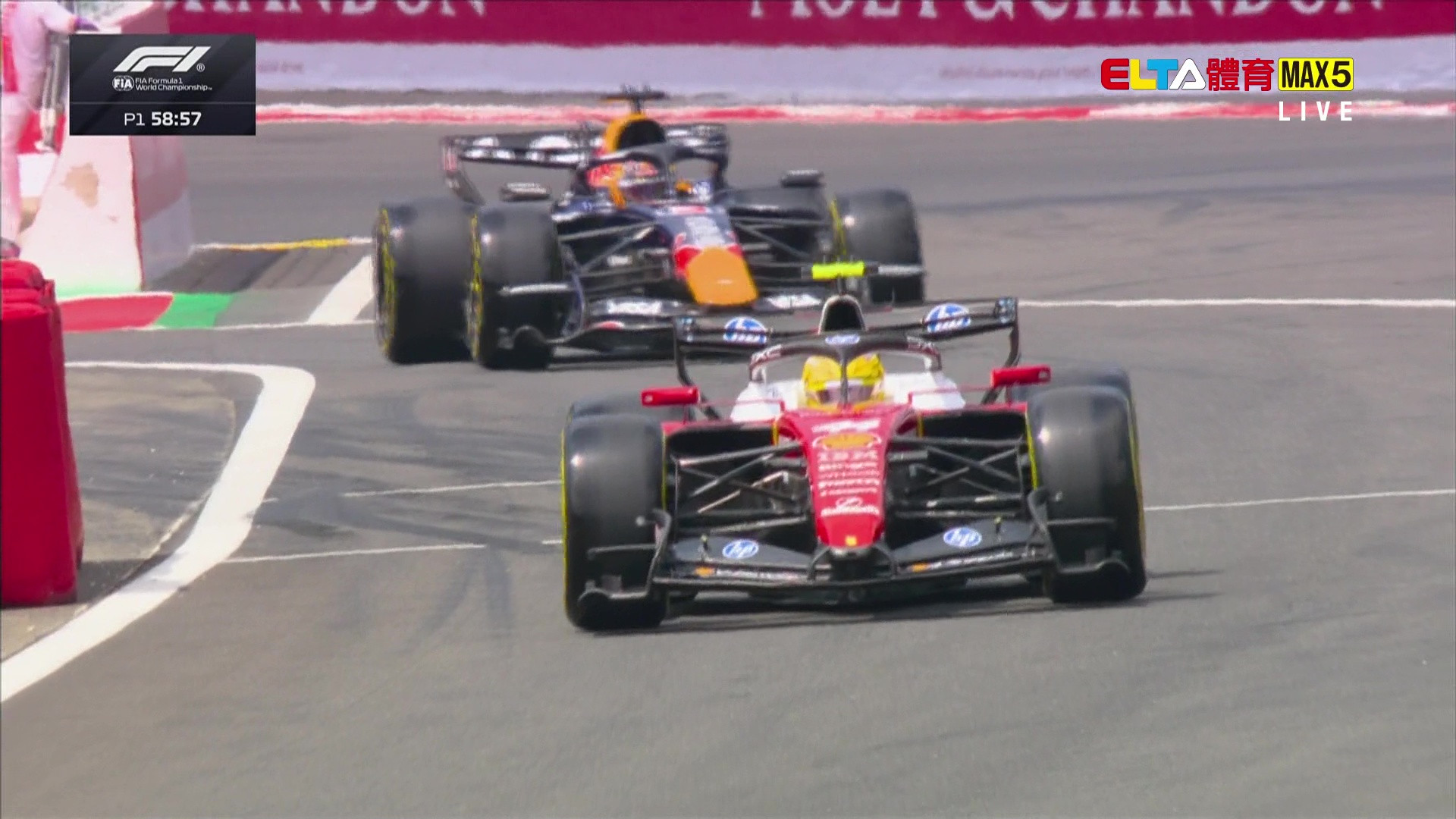 7/17 F1 比利時站 第1節自由練習 (英文解說原音)