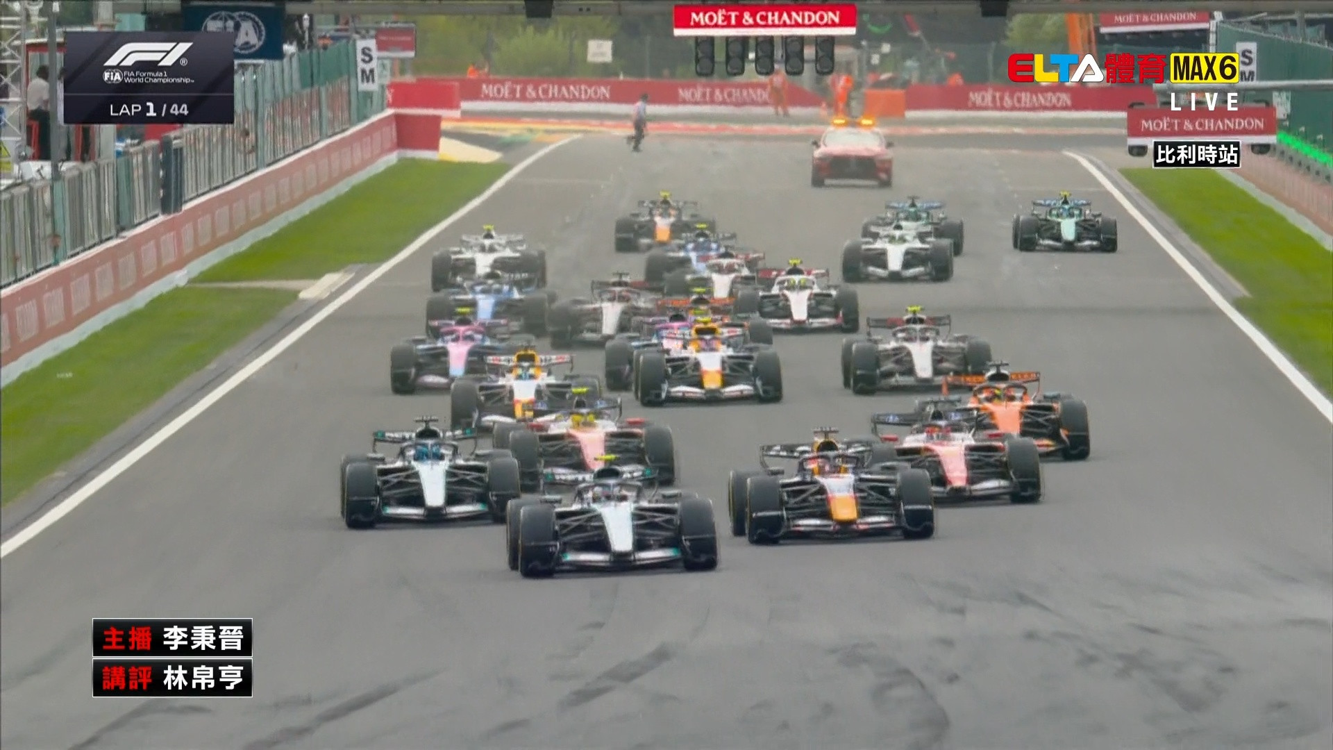 7/19 F1 比利時站 正賽 (中文解說無廣告)