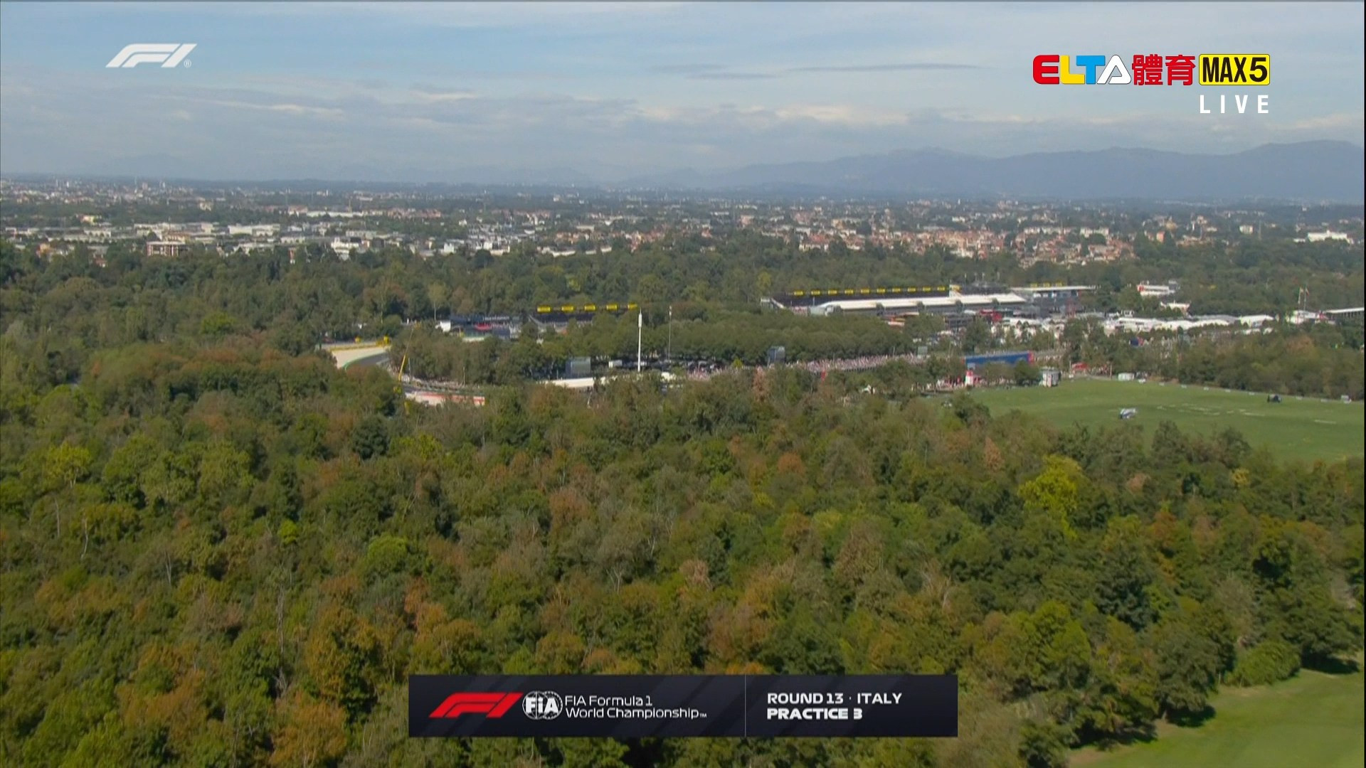 9/5 F1 義大利站 第3節自由練習 (英文解說原音)