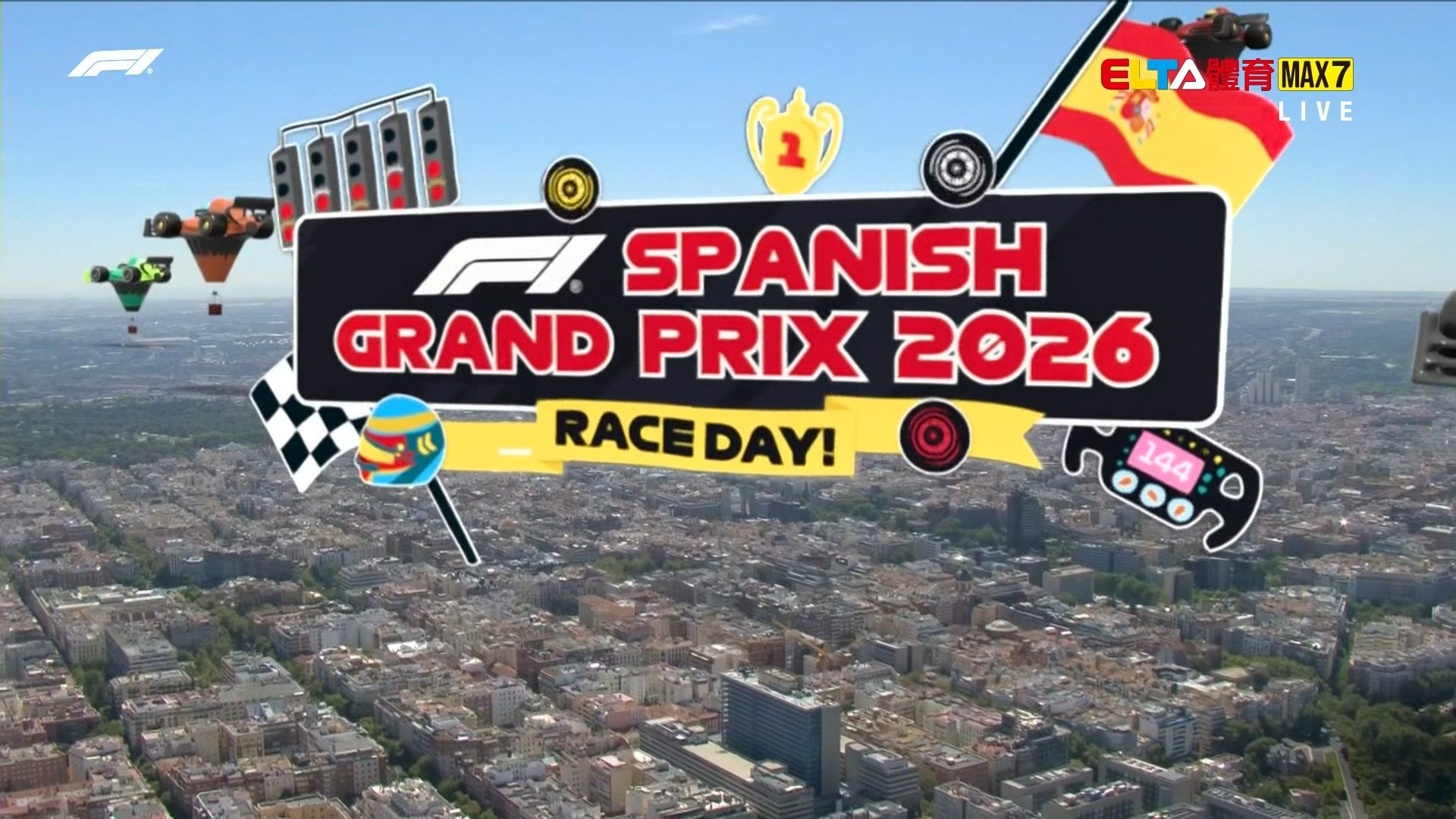 9/13 F1 Kids 西班牙站 正賽 (英文解說原音)