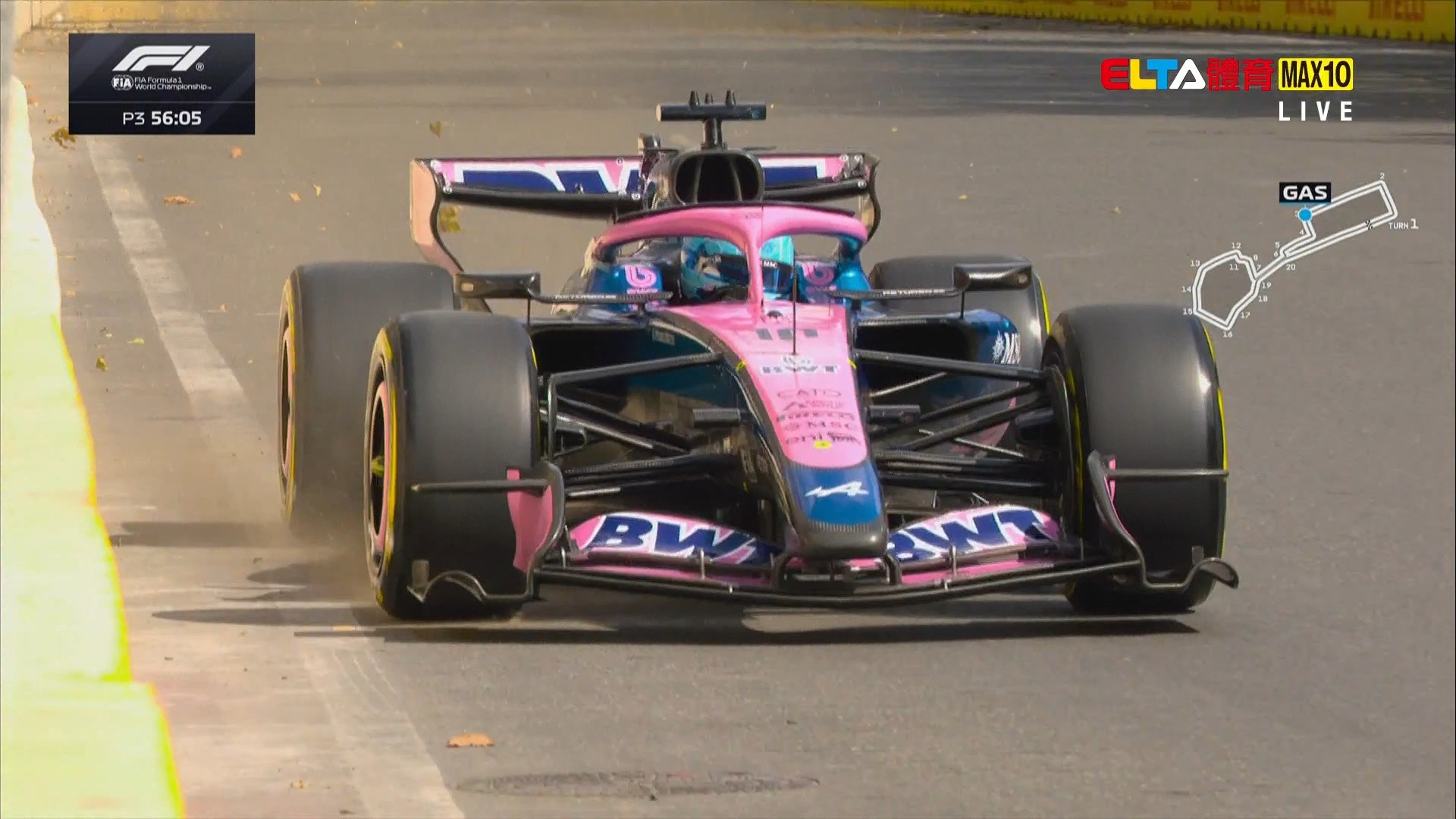 9/25 F1 亞塞拜然站 第3節自由練習 (英文解說原音)