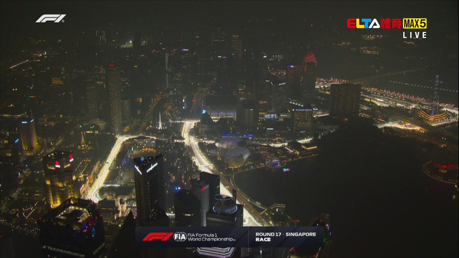 10/11 F1 新加坡站 正賽 (英文解說原音)