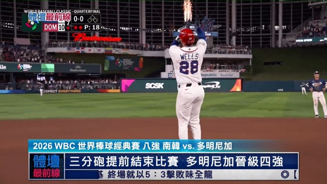 3/14 體壇最前線