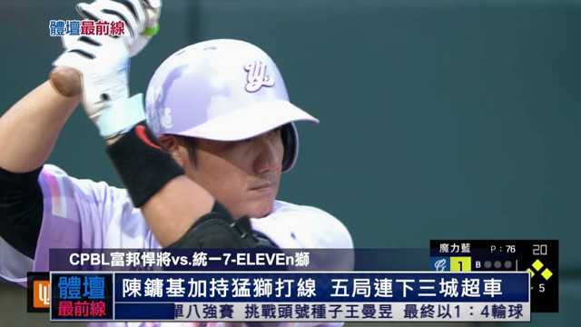8/15 體壇最前線 