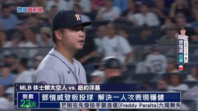 8/27 體壇最前線 