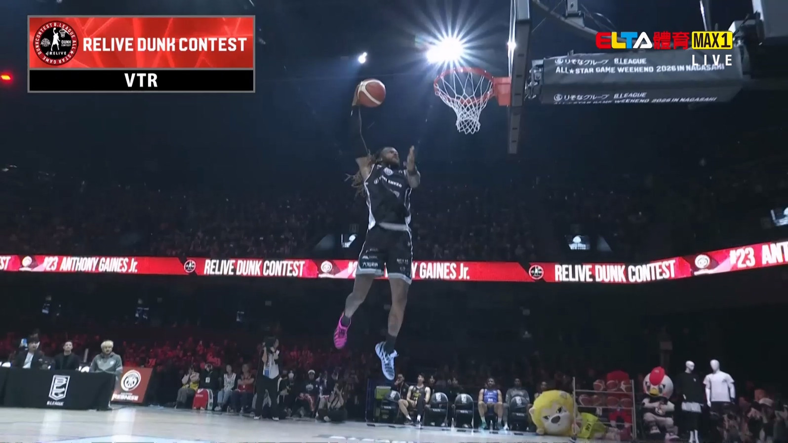 1/17 日本職業籃球B.League 技術挑戰賽/三分球大賽/灌籃大賽