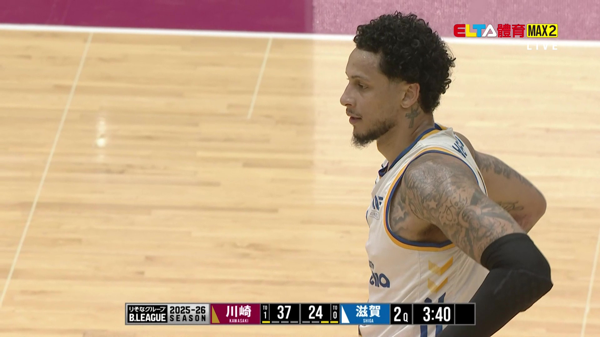 3/7 日本職業籃球B.League 滋賀湖泊 VS 川崎勇者雷霆 例行賽(原音)