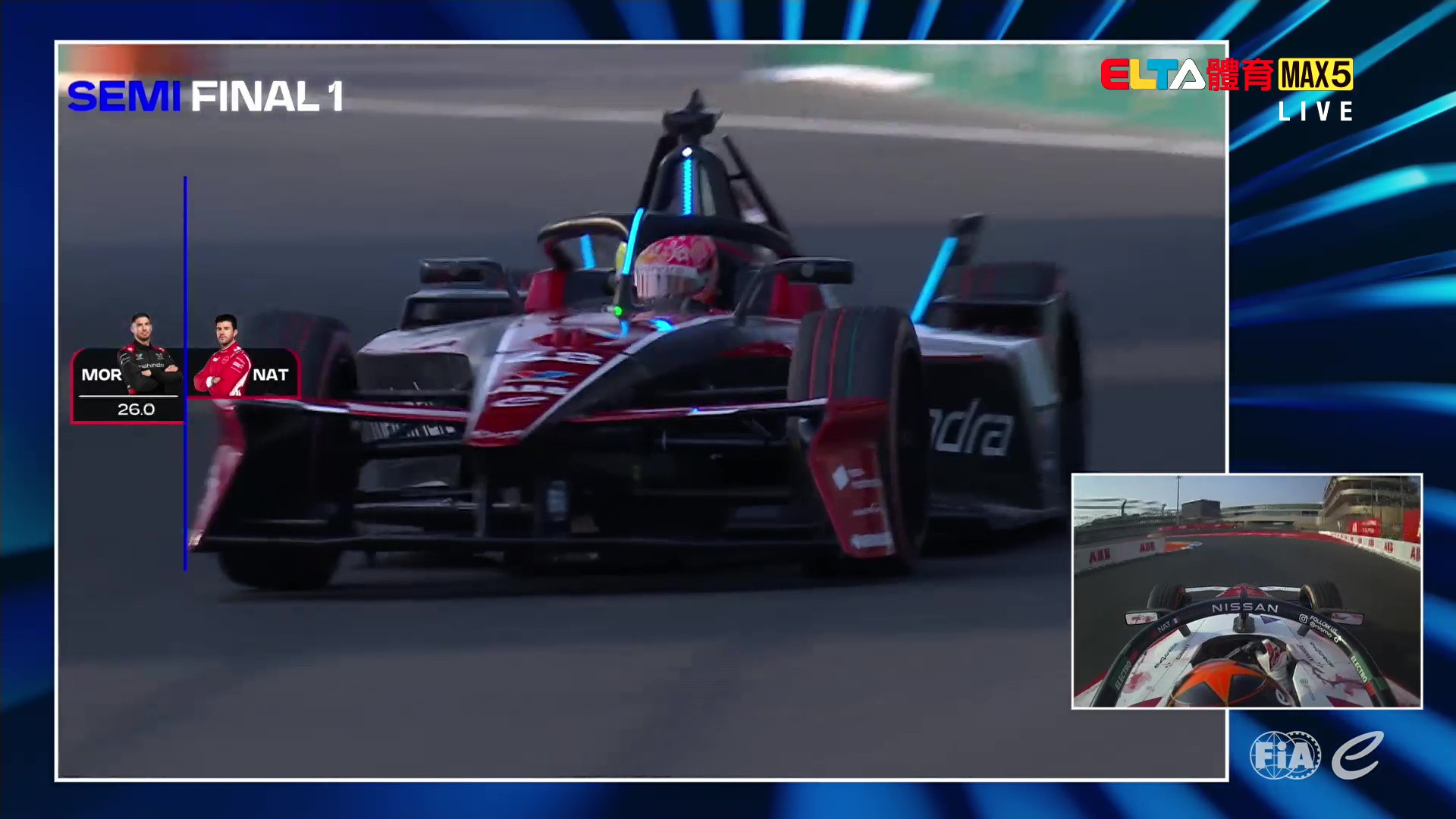 2/13 FE電動方程式賽車 吉達站#1 排位賽(英文講評原音)