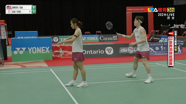 7/4 BWF 加拿大公開賽 劉廣珩/許尹鏸 四強(上) 原音