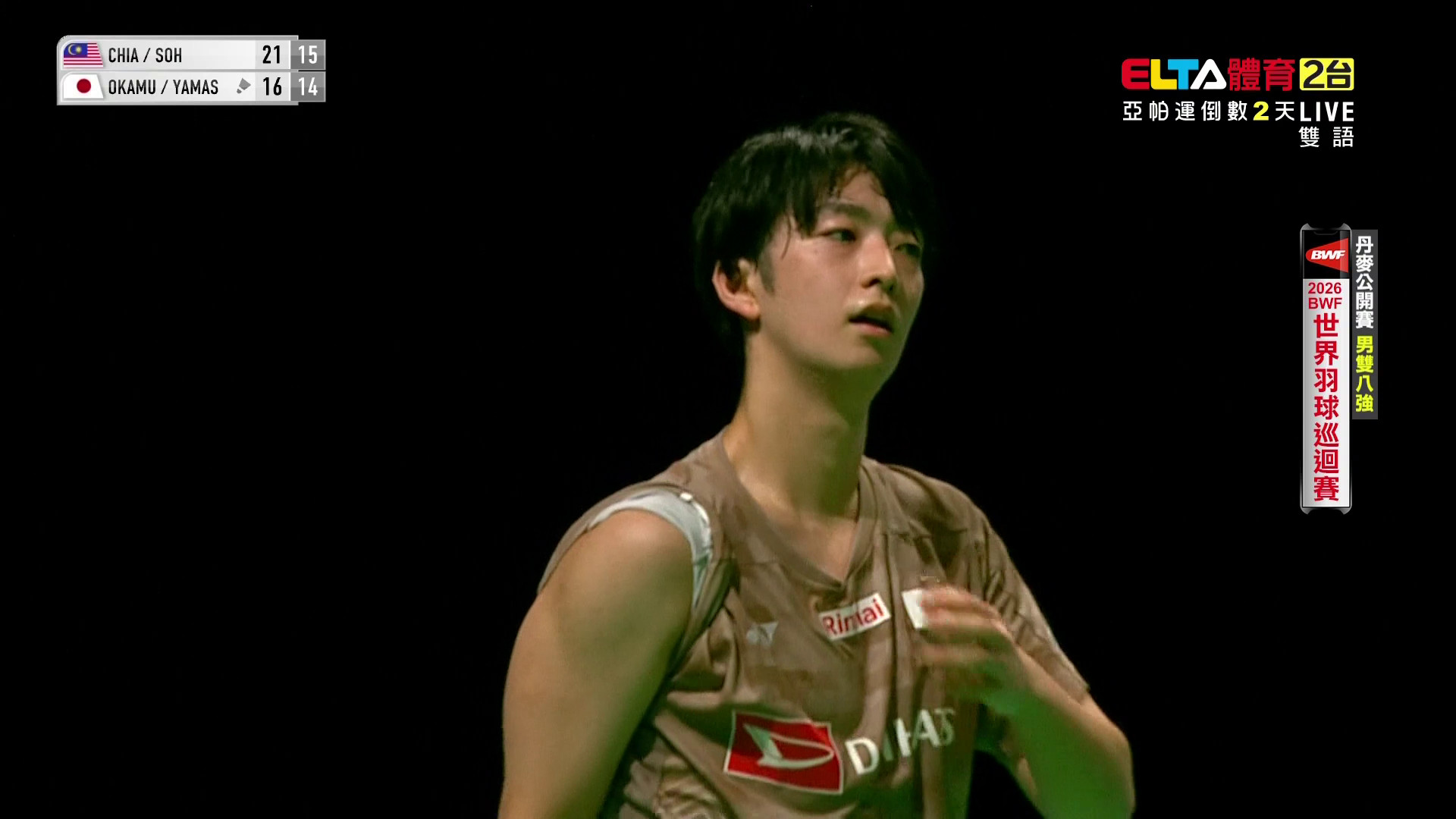 10/16 BWF 丹麥公開賽 8強(上) 場2