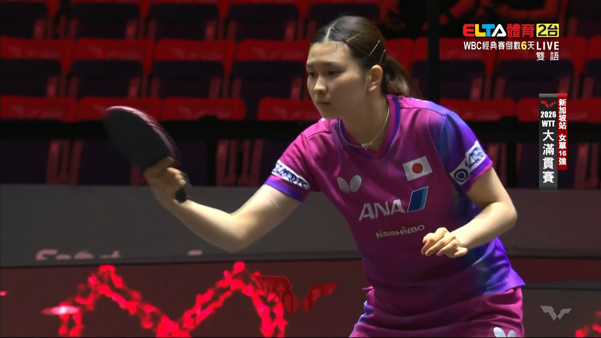 2/27 WTT大滿貫賽 新加坡站 男雙四強/單打16強
