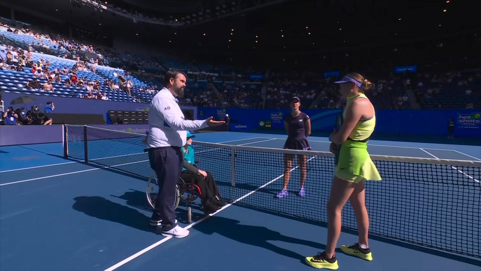 1/14 澳網 熱身賽 Kessler對Anisimova (原音)