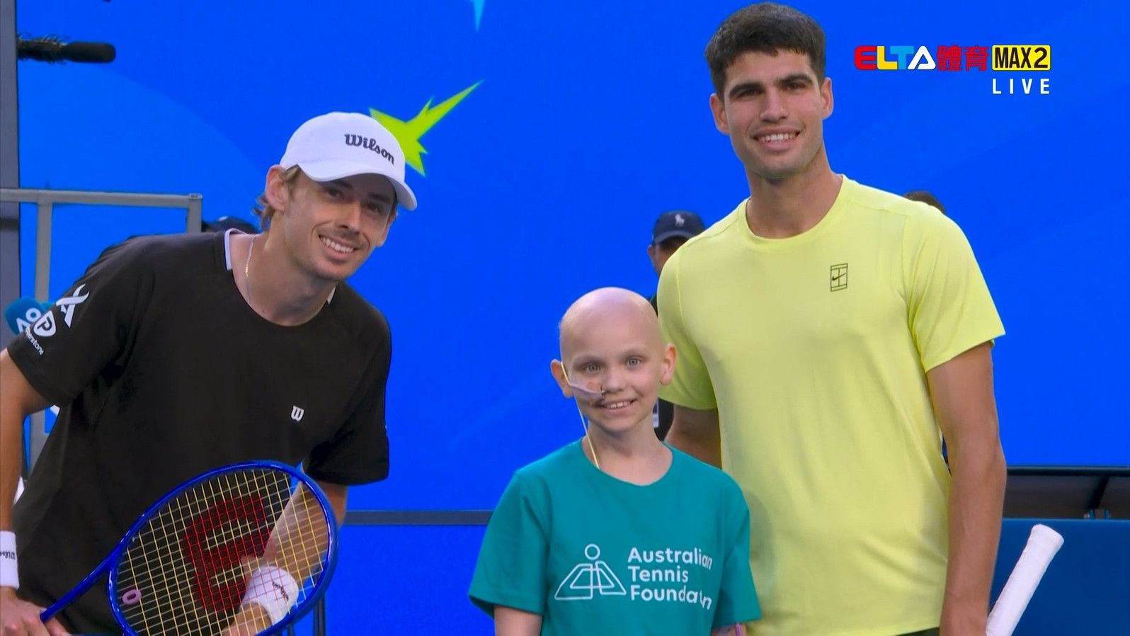 1/15 澳網 熱身賽 Alocaraz對De Minaur (原音)