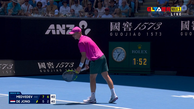 1/19 澳網 第2日 國際訊號1 上 (原音)