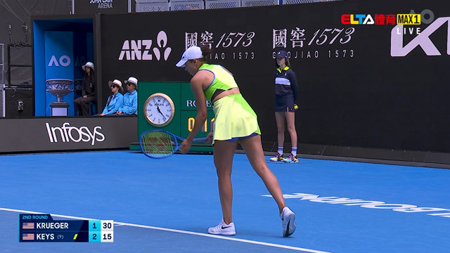 1/22 澳網 第5日 國際訊號1 上 (原音)