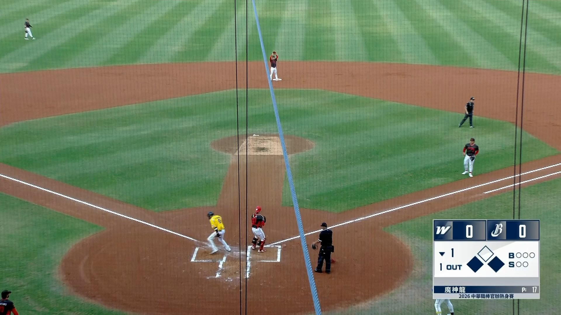 3/22 味全 VS 中信 官辦熱身賽