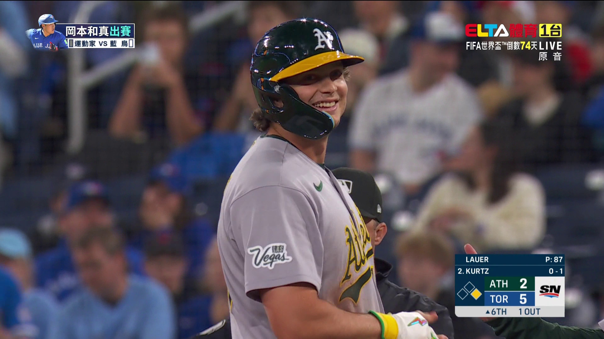 3/30 MLB 運動家 VS 藍鳥(原音)