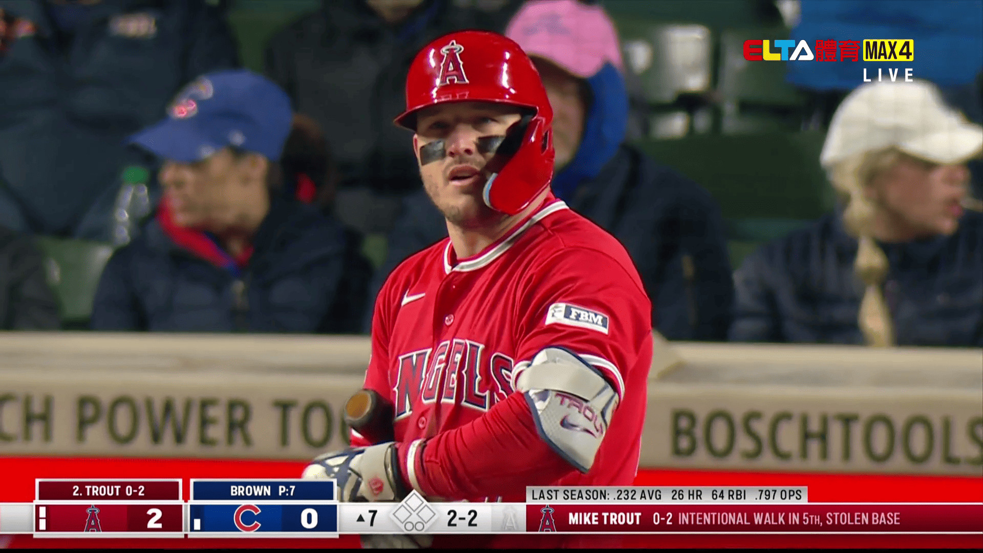 4/1 MLB 天使 VS 小熊(原音)