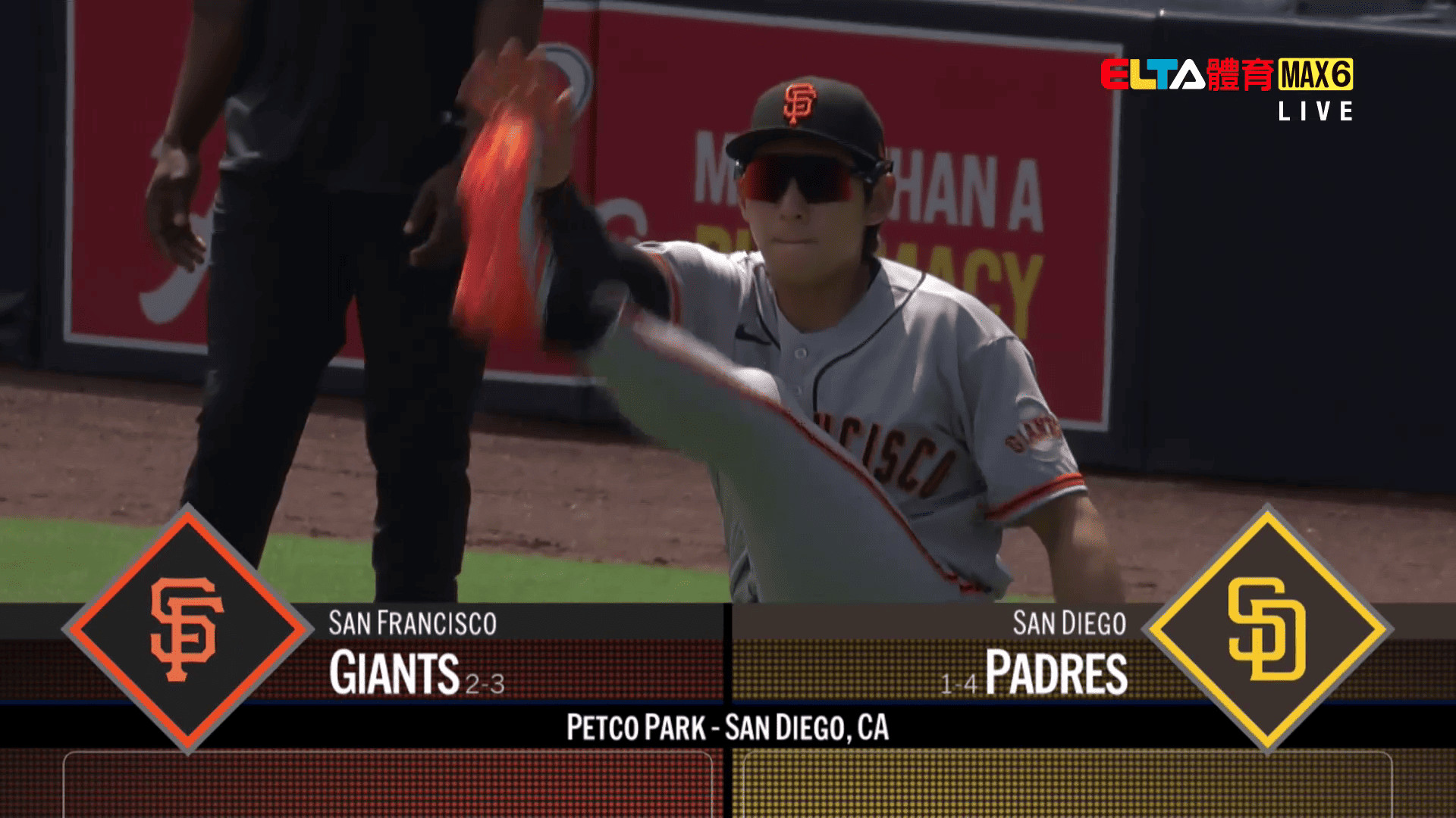 4/2 MLB 巨人 VS 教士(原音)