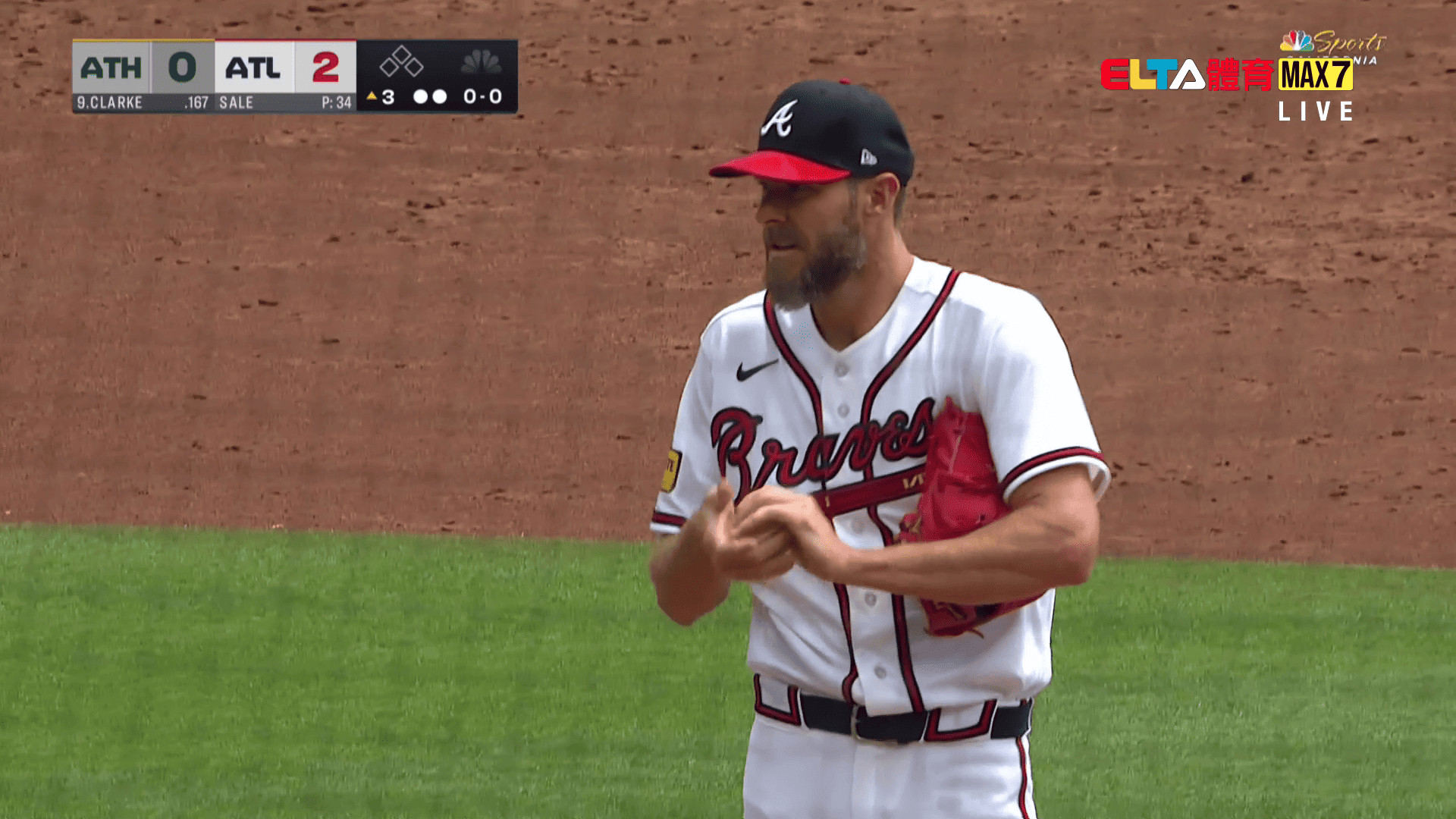 4/2 MLB 運動家 VS 勇士(原音)