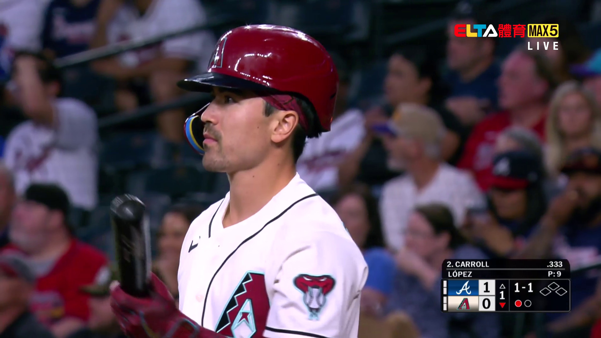 4/3 MLB 勇士 VS 響尾蛇(原音)