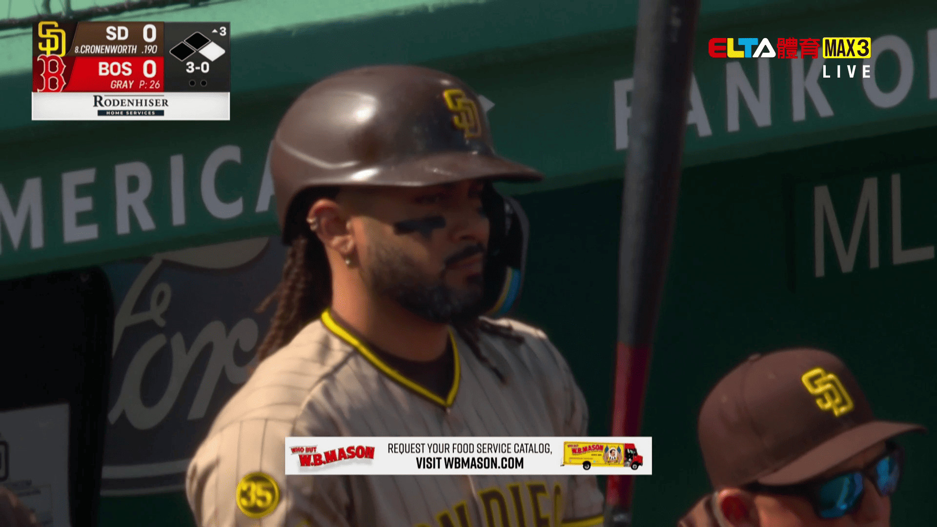 4/4 MLB 教士 VS 紅襪(原音)