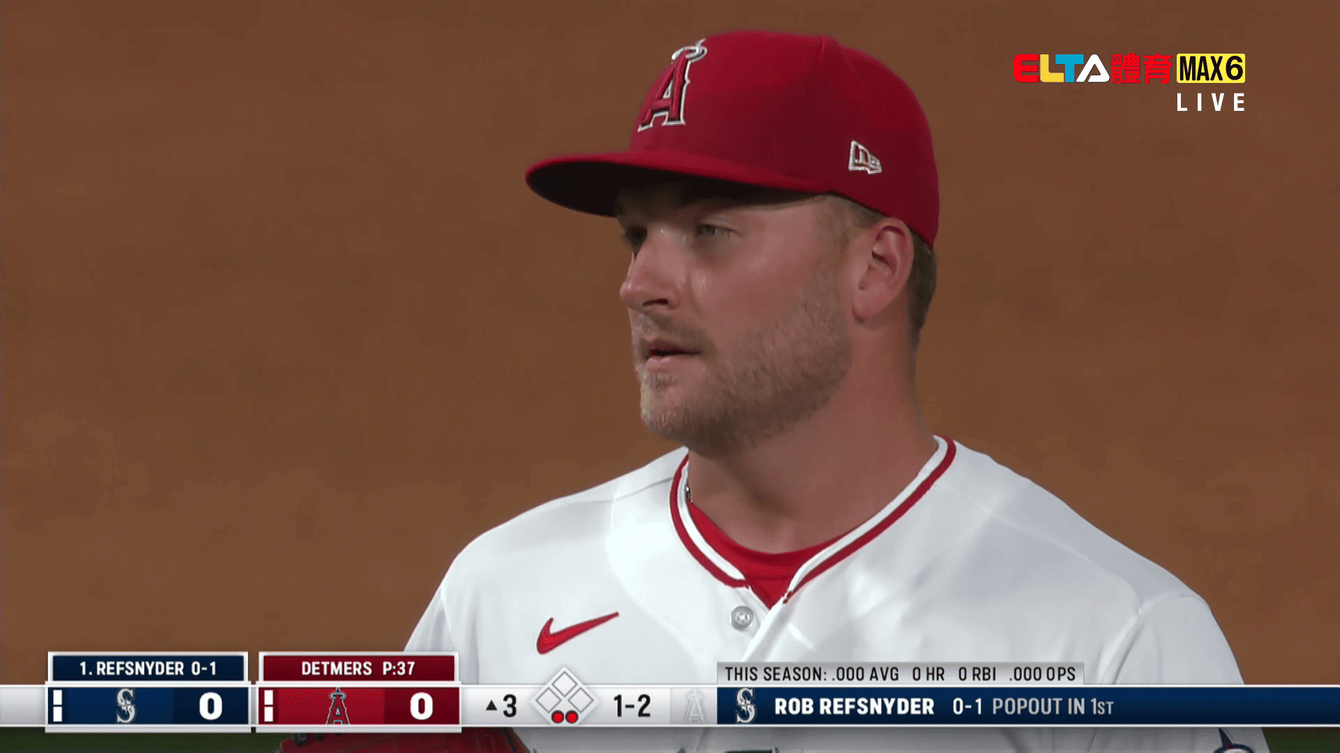 4/4 MLB 水手 VS 天使(原音)