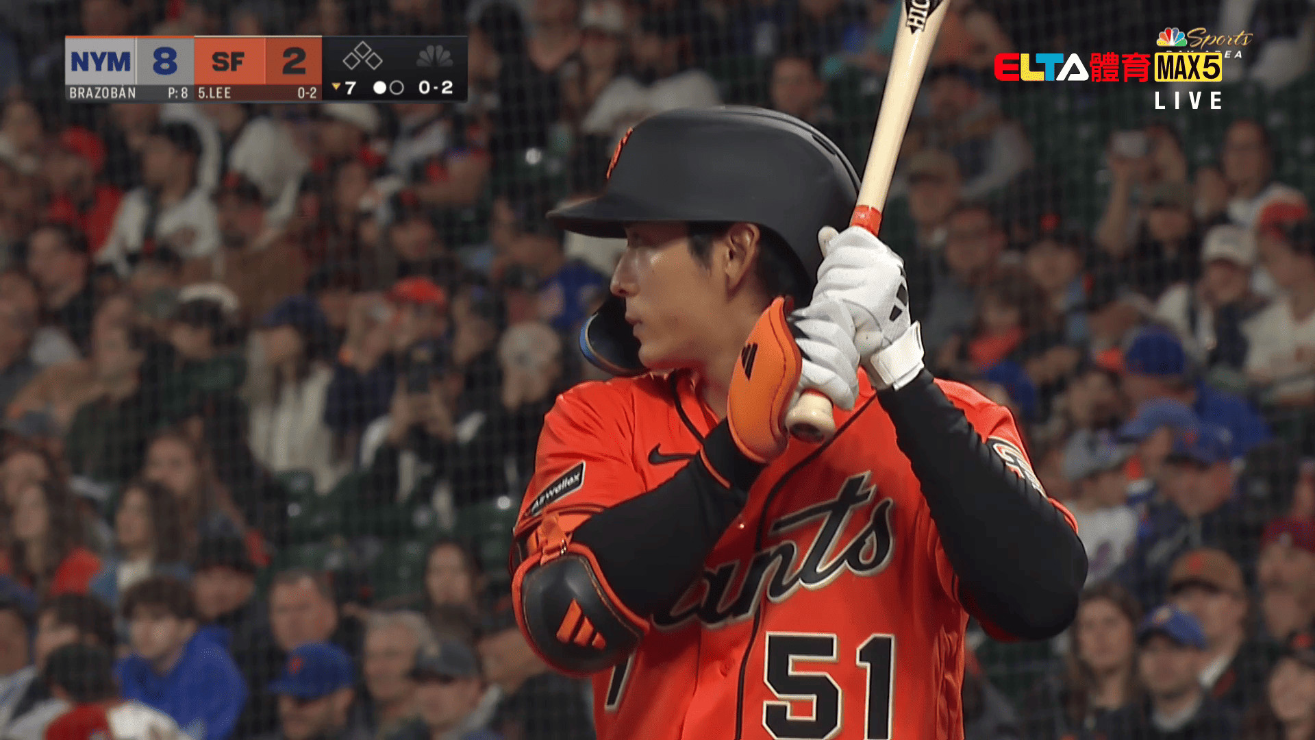 4/4 MLB 大都會 VS 巨人(原音)