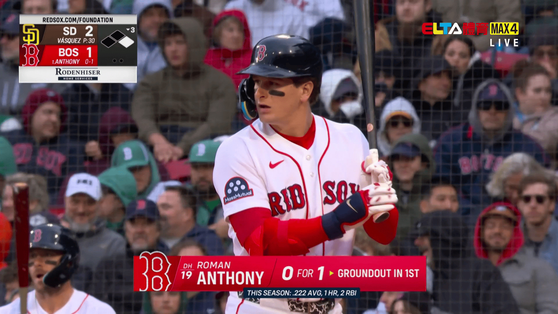 4/5 MLB 教士 VS 紅襪(原音)