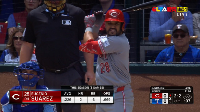 4/6 MLB 紅人 VS 遊騎兵(原音)