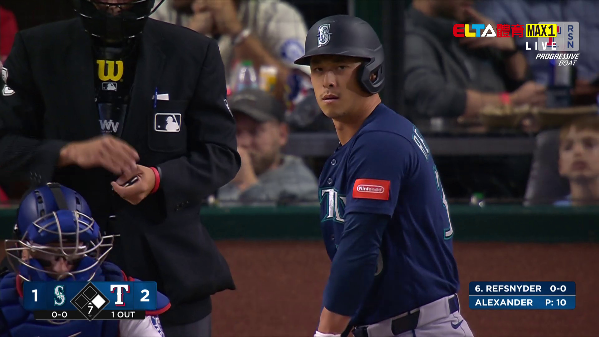 4/7 MLB 水手 VS 遊騎兵(原音)