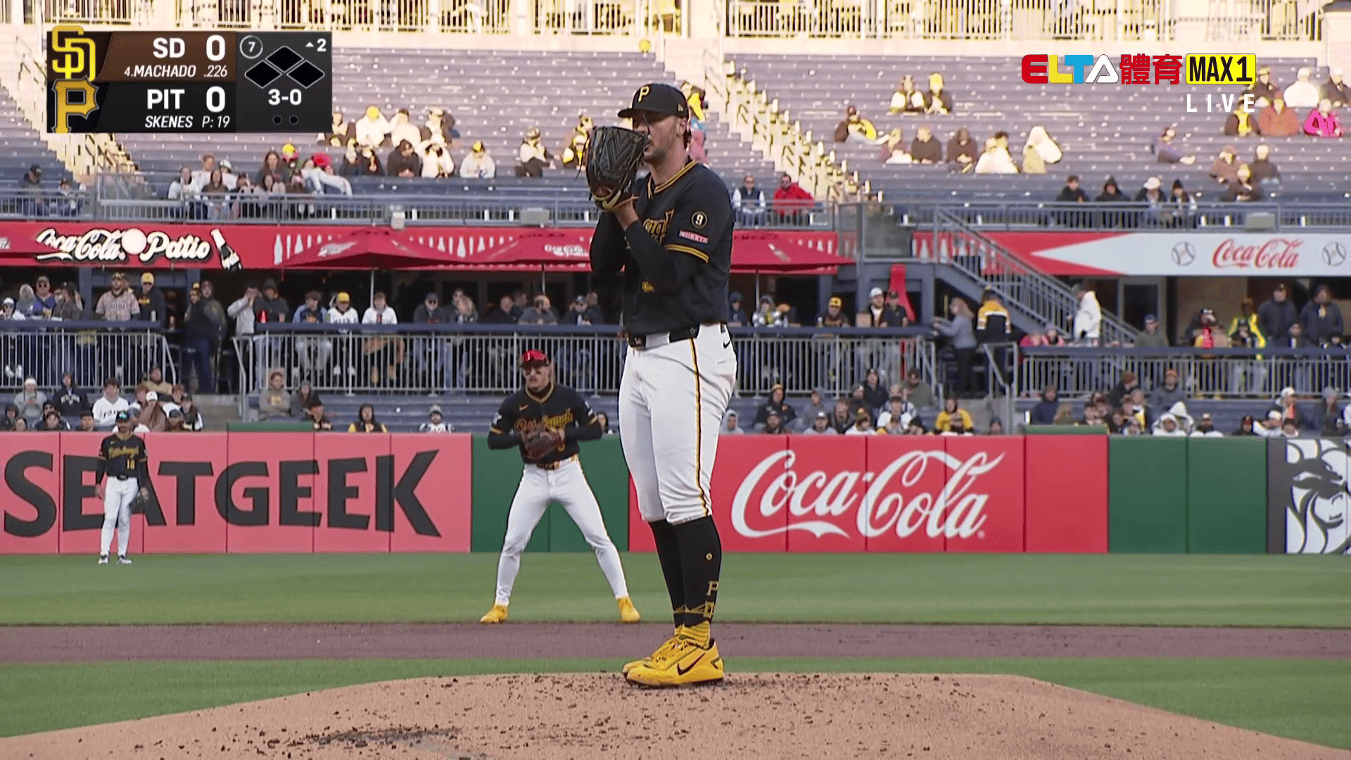 4/8 MLB 教士 VS 海盜(原音)