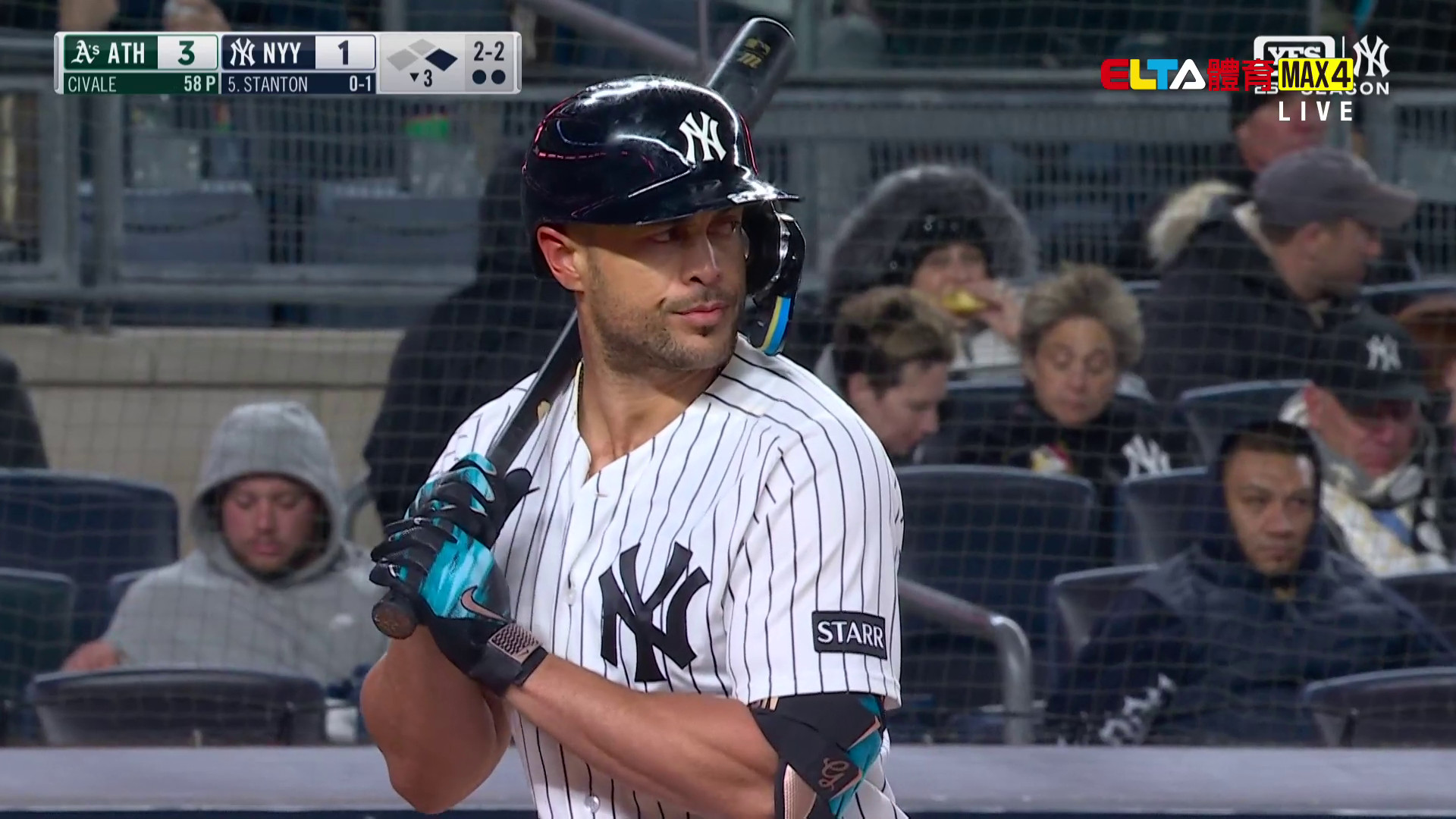 4/8 MLB 運動家 VS 洋基(原音)