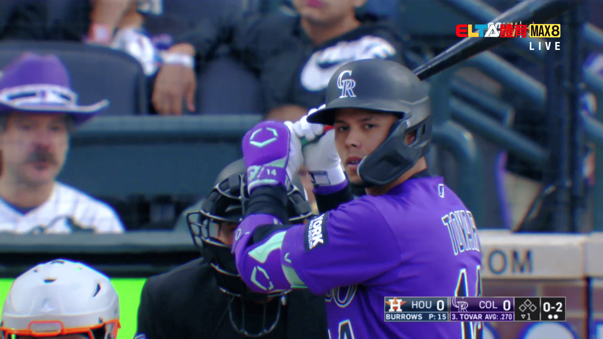 4/8 MLB 太空人 VS 洛磯(原音)