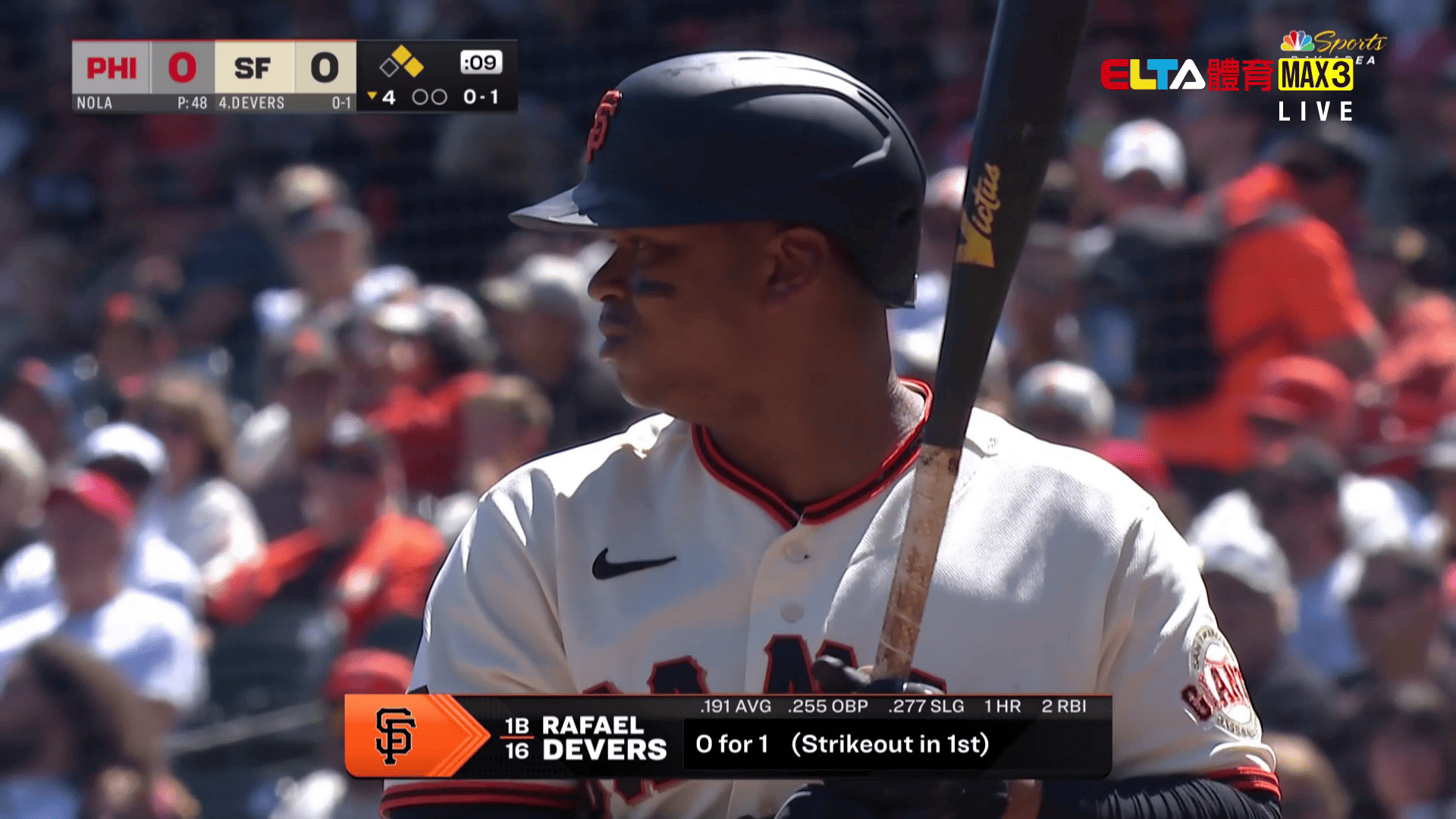 4/9 MLB 費城人 VS 巨人(原音)