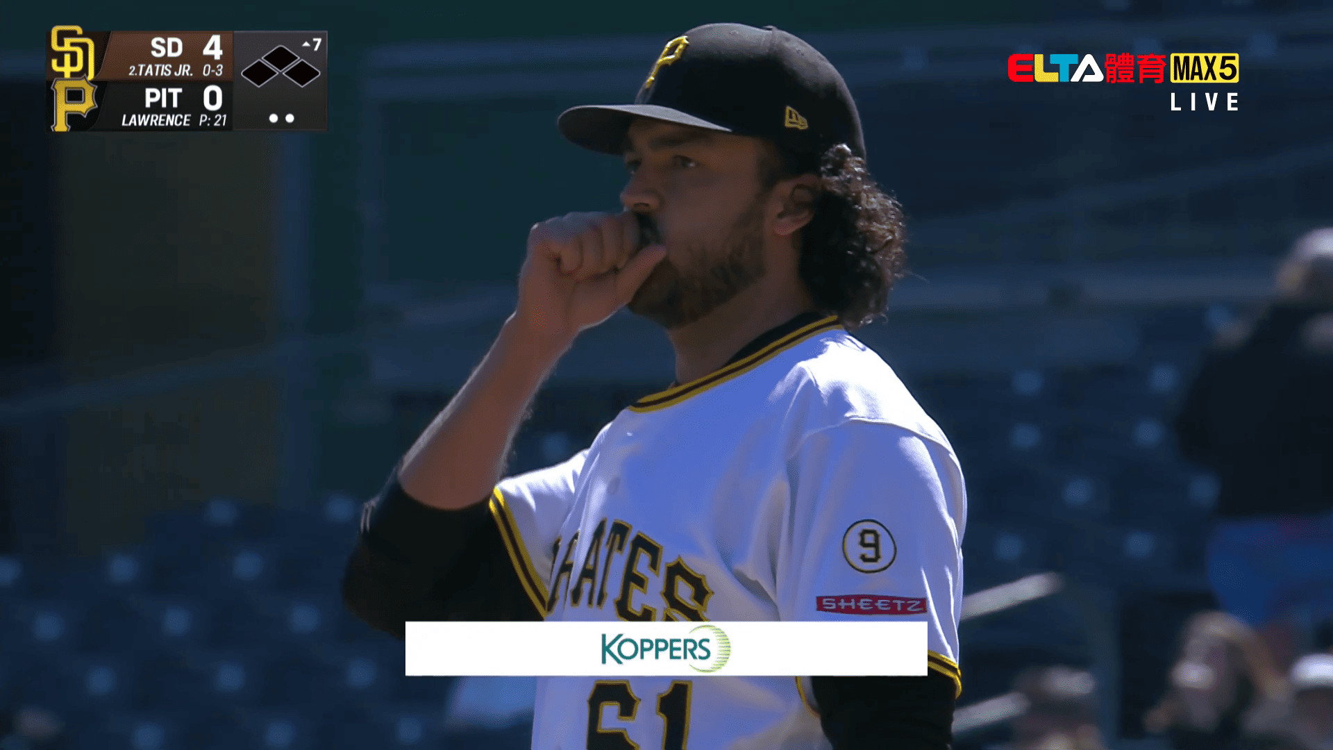 4/9 MLB 教士 VS 海盜(原音)