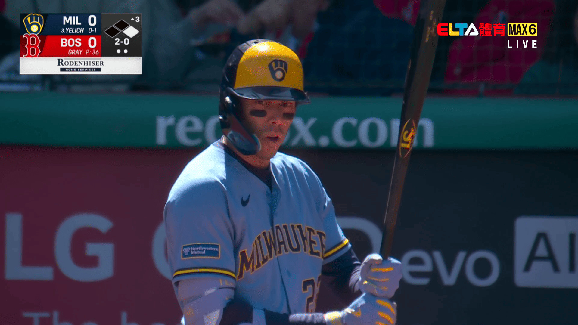 4/9 MLB 釀酒人 VS 紅襪(原音)