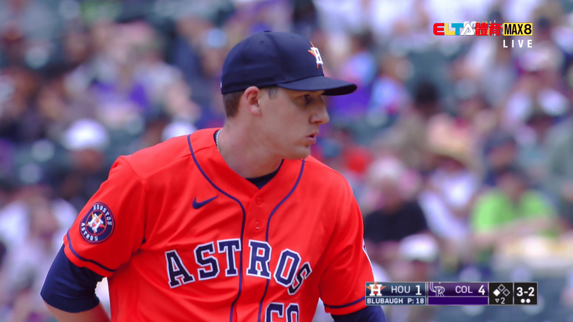 4/9 MLB 太空人 VS 洛磯(原音)