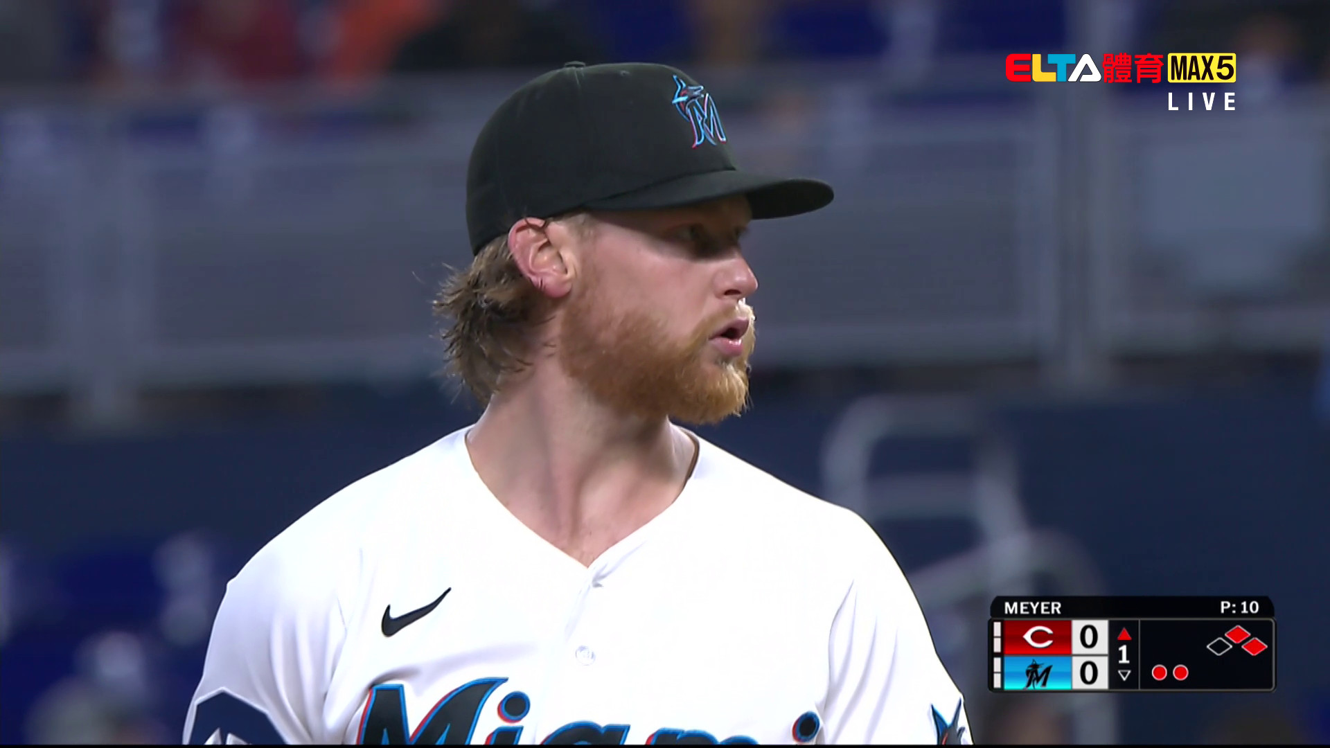 4/10 MLB 紅人 VS 馬林魚(原音)