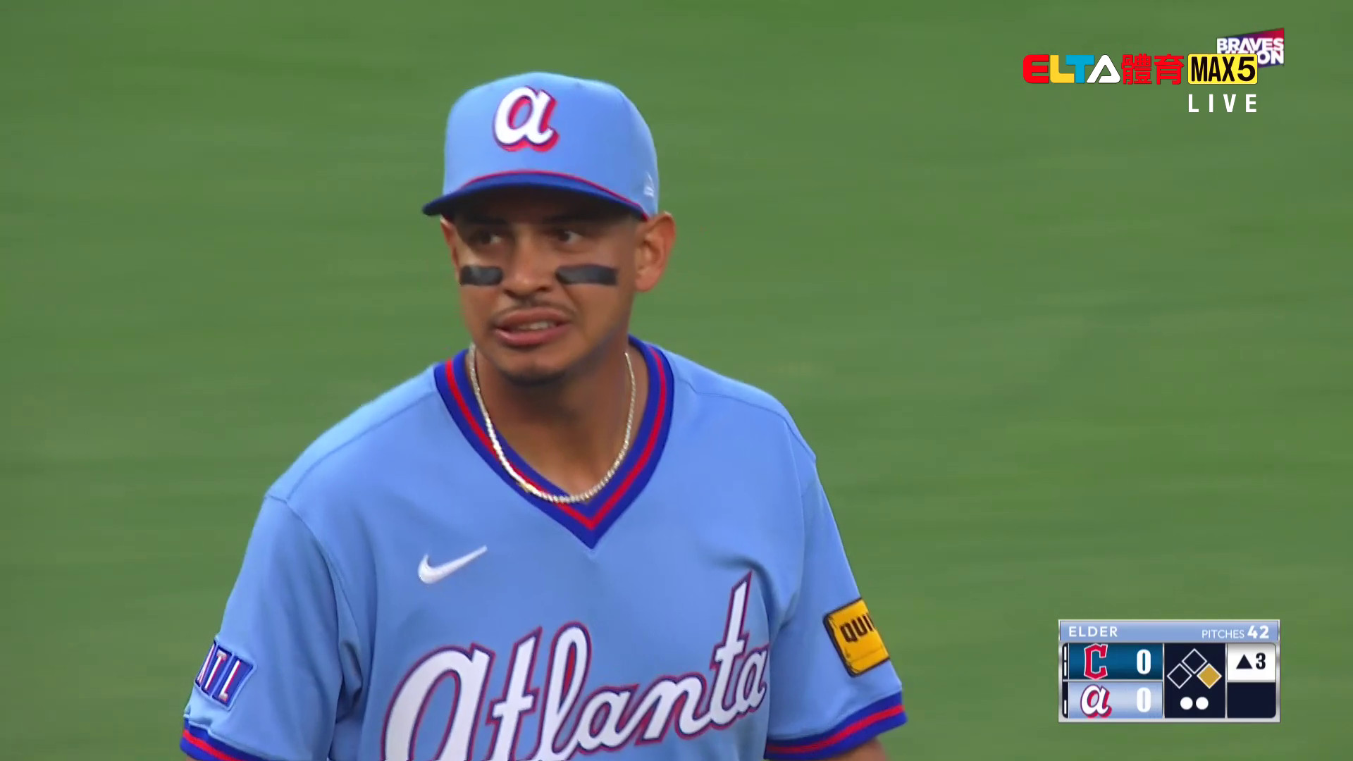 4/11 MLB 守護者 VS 勇士(原音)