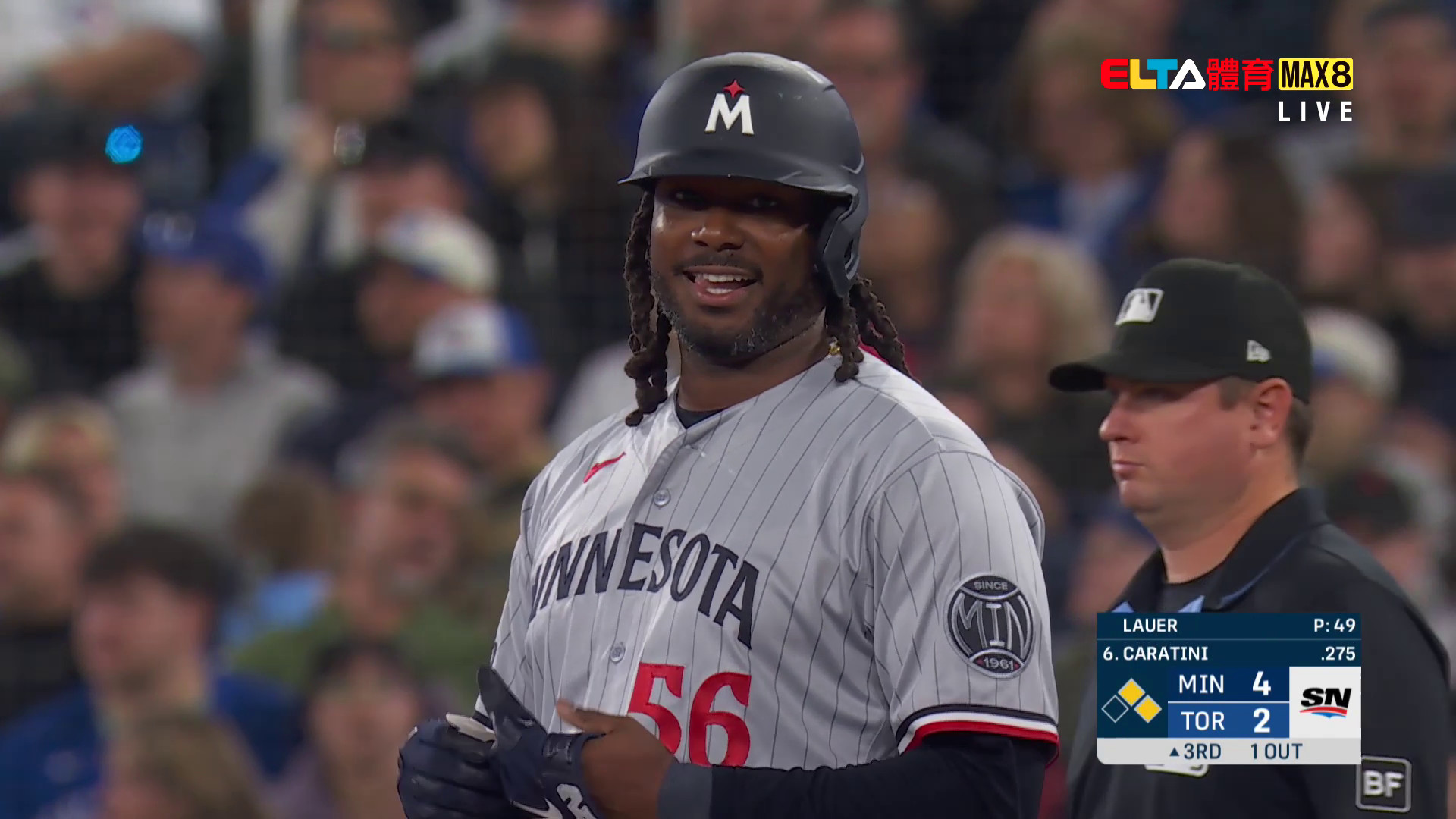 4/12 MLB 雙城 VS 藍鳥(原音)