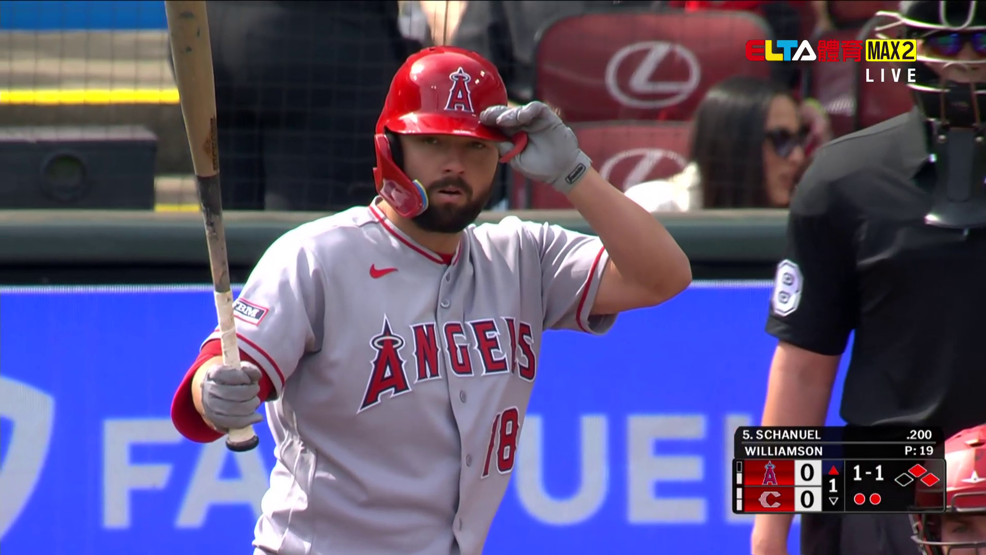 4/12 MLB 天使 VS 紅人(原音)