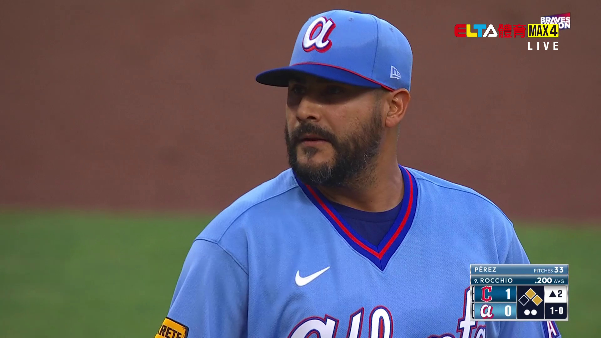 4/12 MLB 守護者 VS 勇士(原音)