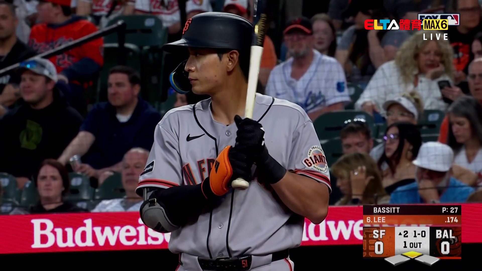 4/12 MLB 巨人 VS 金鶯(原音)